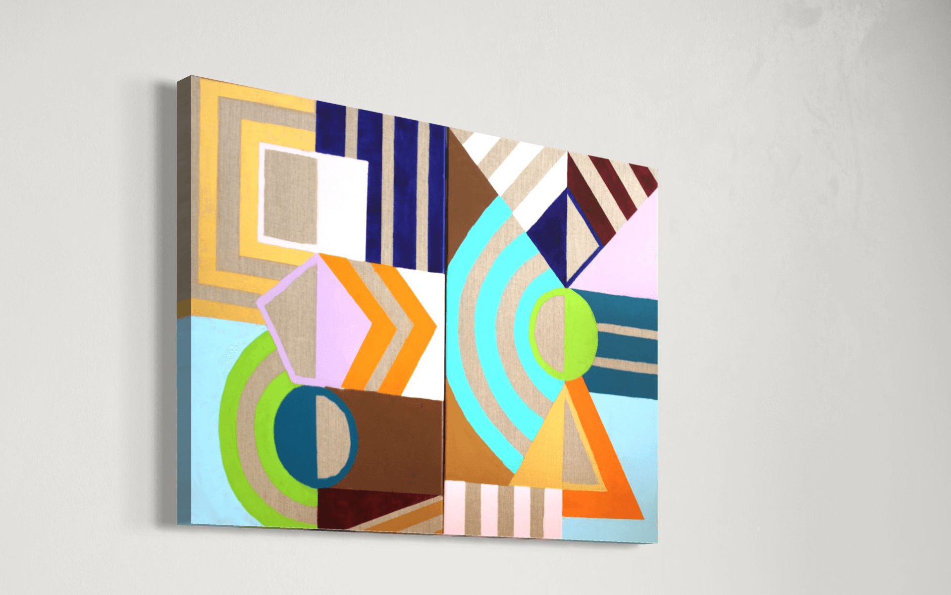arte geometrico pintura