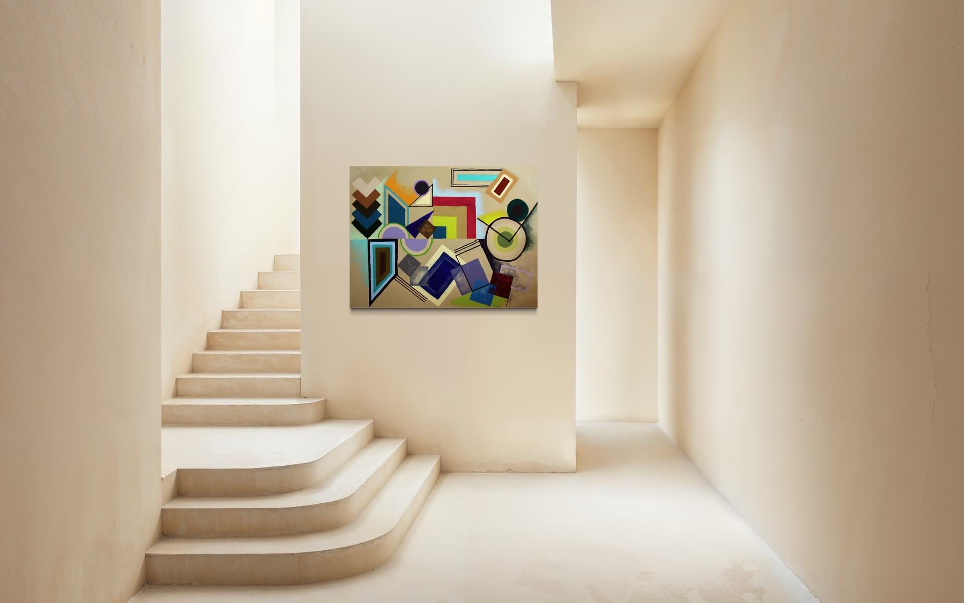 arte geometrico pintura