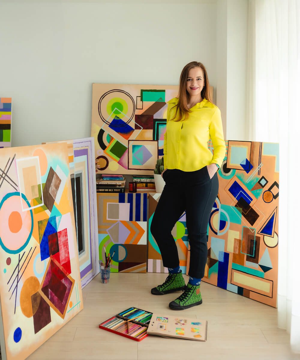 arte abstracto geométrico
