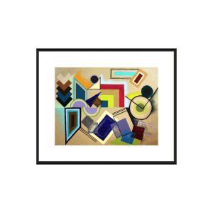 arte abstracto geométrico sol llanos